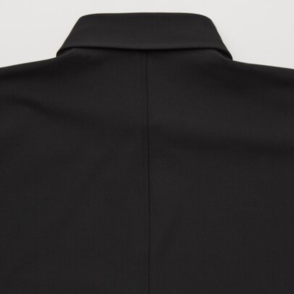 π€ Uniqlo x Theory Stretch Shirt Jacket | Size L | Black π€ - Picture 7 of 9
